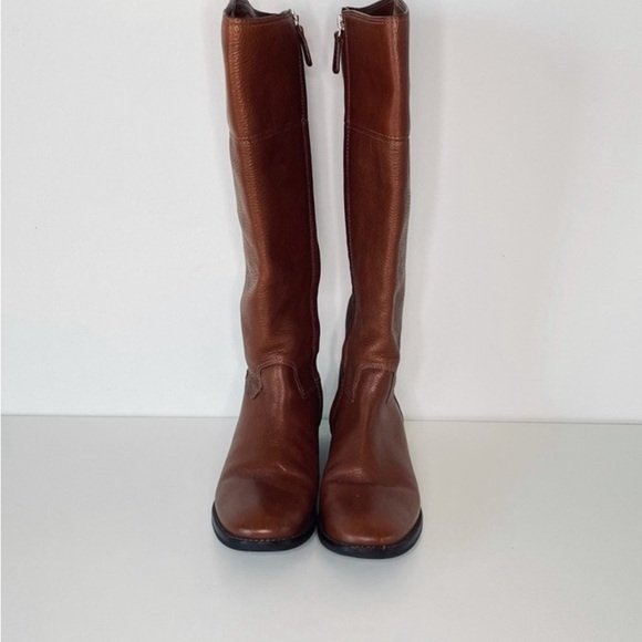 TORY BURCH Cognac Boots Size 7 - Picture 5 of 10